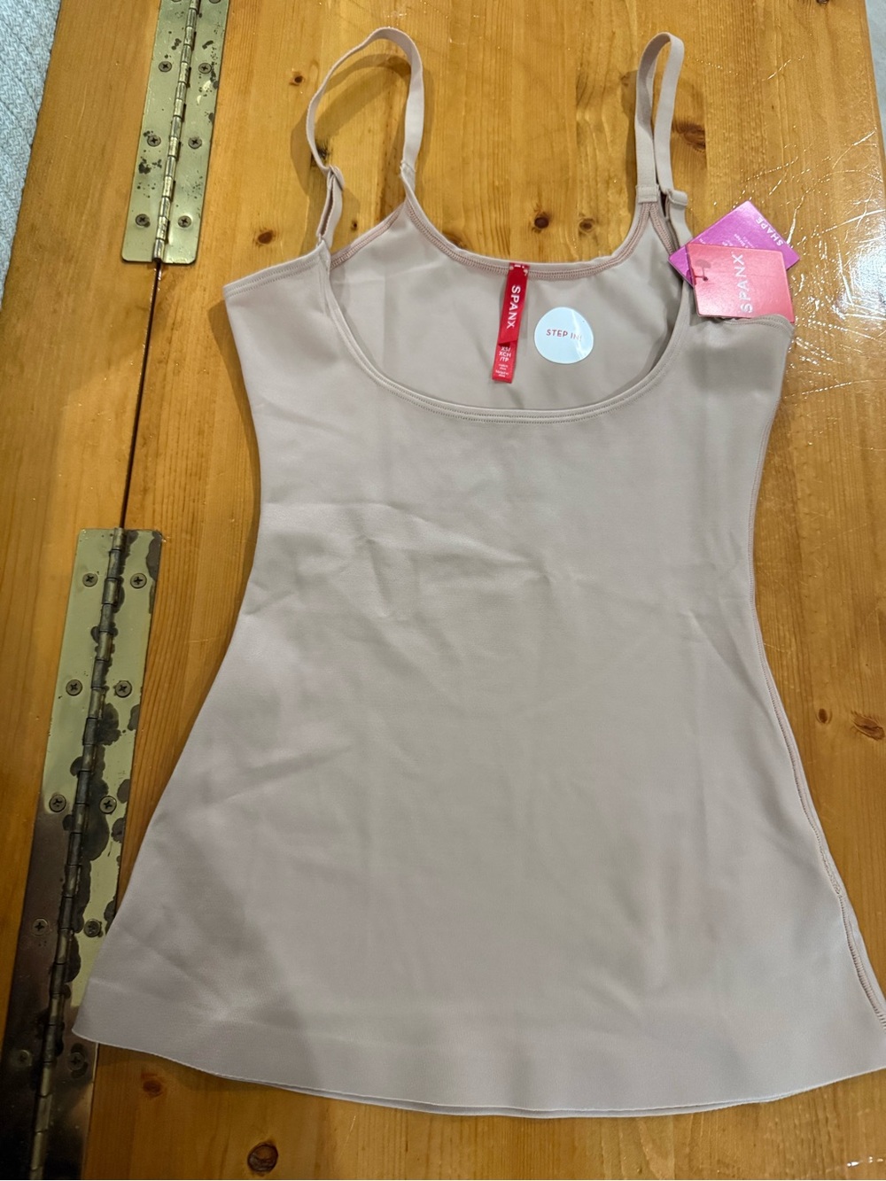SPANX Nude Shaping Tank with Adjustable Straps